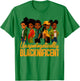 Unapologetically Blacknificent Black History Month Afro Girl T-Shirt - T-Shirt | Irish Green