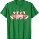 Funny Valentine Goose Squad Matching Heart Love T-Shirt - T-Shirt | Irish Green