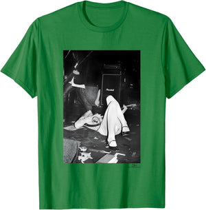 Hole Live Courtney Love Club Lingerie LA by Phil Nicholls T-Shirt - T-Shirt | Irish Green