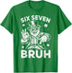 Bruh 67 St. Patrick's Day Leprechaun Six Seven 6 7 Boys Kids T-Shirt - T-Shirt | Irish Green