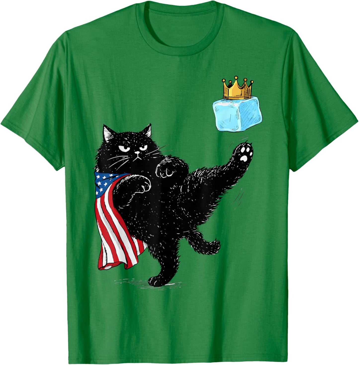 Abolish ICE Cat Resist T-Shirt - T-Shirt | Irish Green