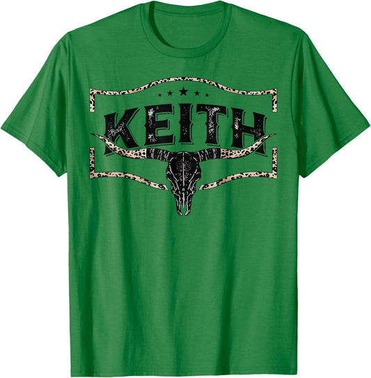Retro Classic Keith Vintage Gift Women Kids T-Shirt - T-Shirt | Irish Green