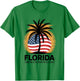250 Years 1776-2026 250th Birthday Florida T-Shirt - T-Shirt | Irish Green