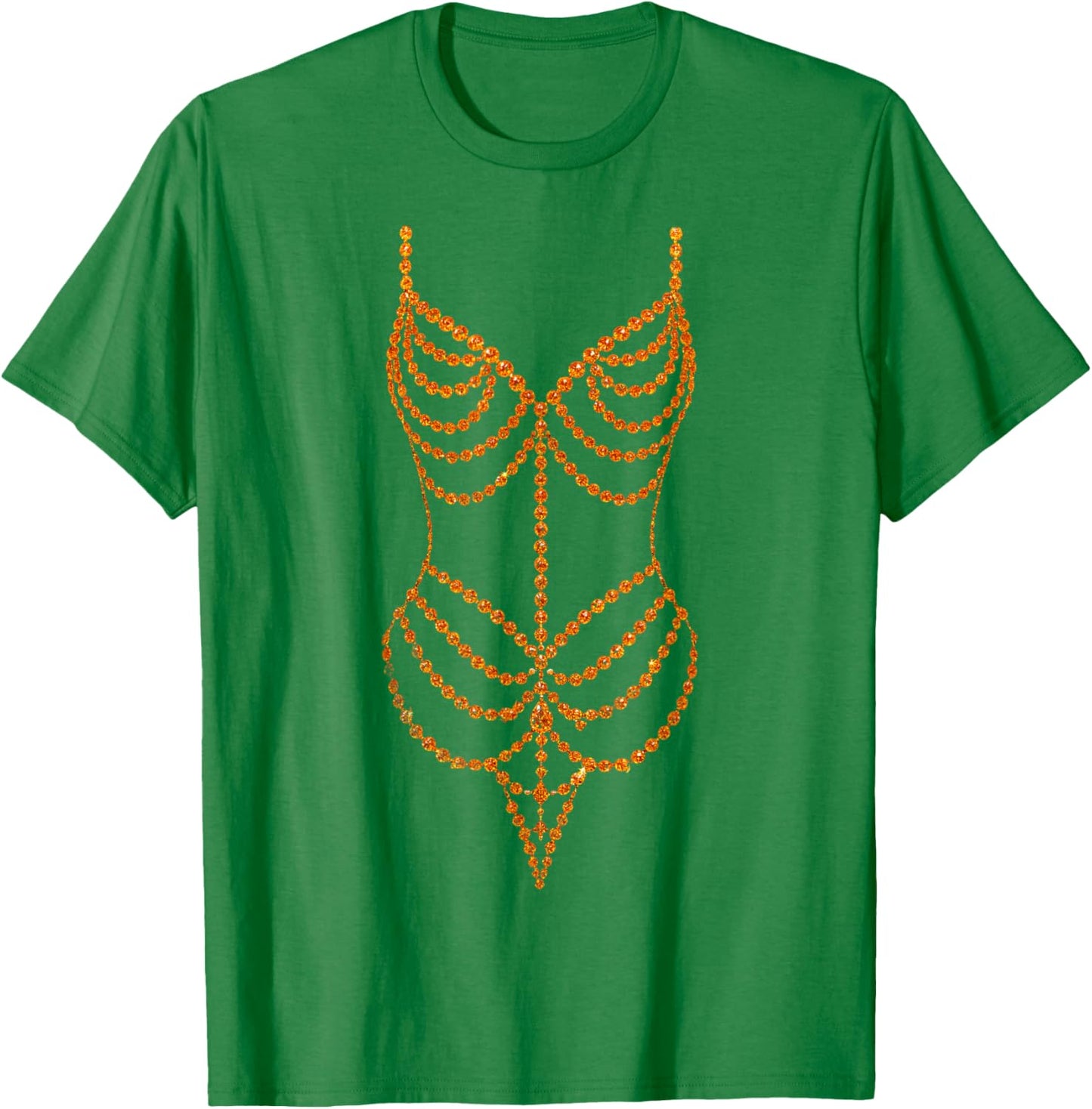 Showgirl Halloween Costume T-Shirt - T-Shirt | Irish Green