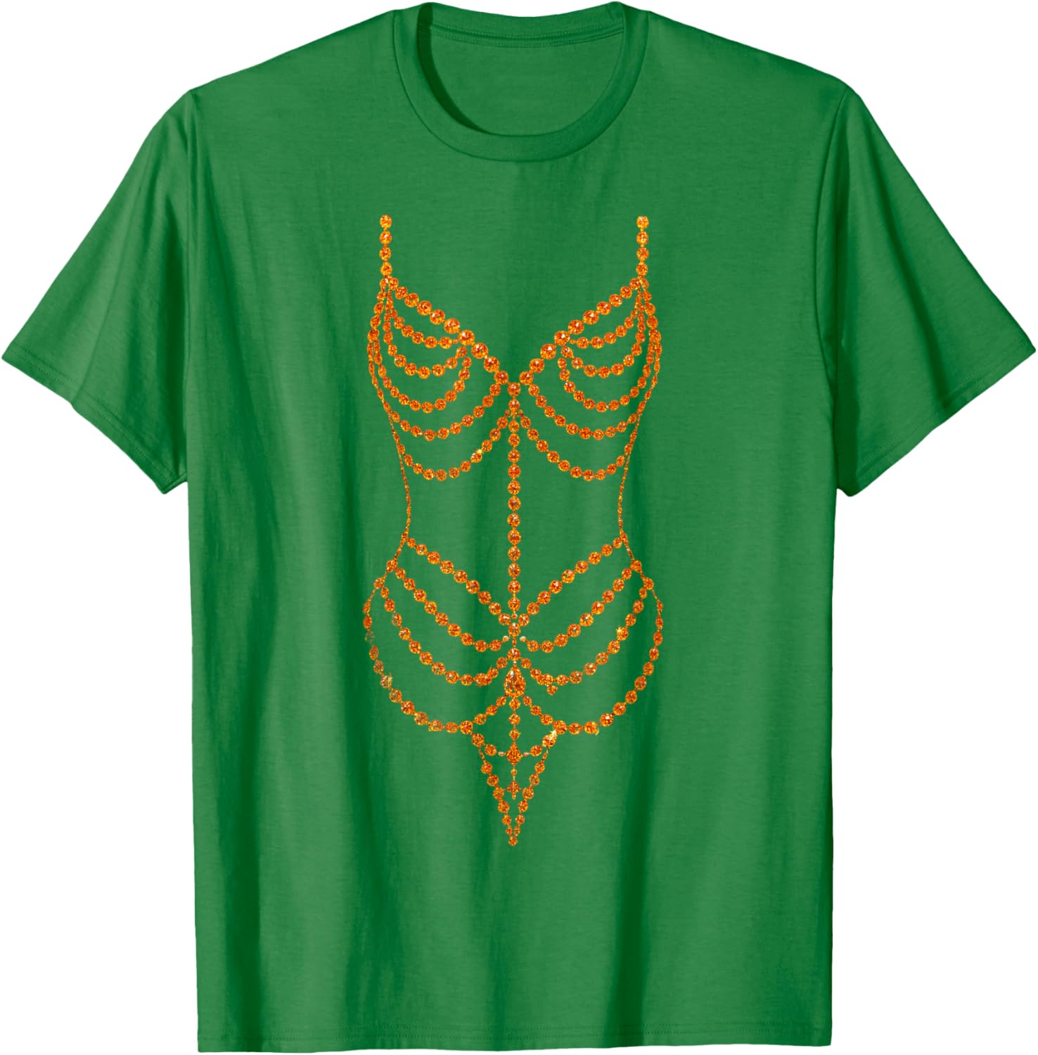Showgirl Halloween Costume T-Shirt - T-Shirt | Irish Green