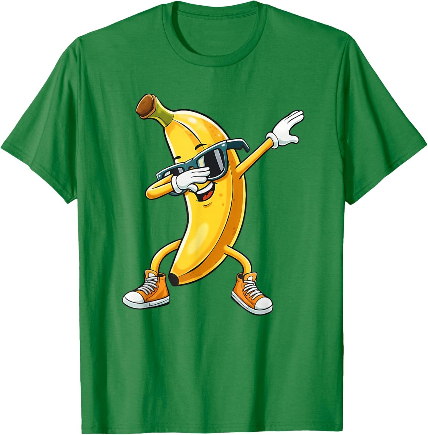 Funny Dabbing Banana Graphic Banana Love T-Shirt - T-Shirt | Irish Green