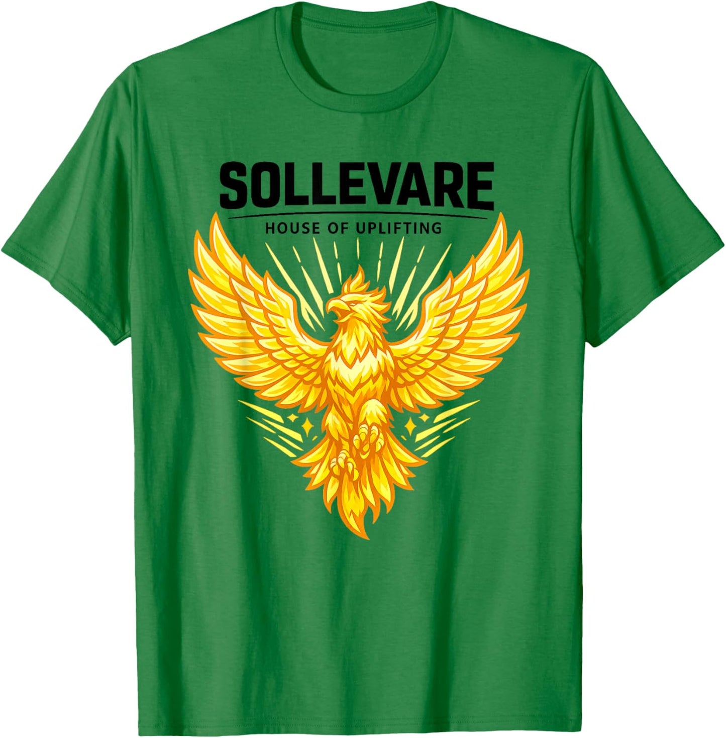 SOLLEVARE House of Uplifting, RCA School T-Shirt - T-Shirt | Irish Green