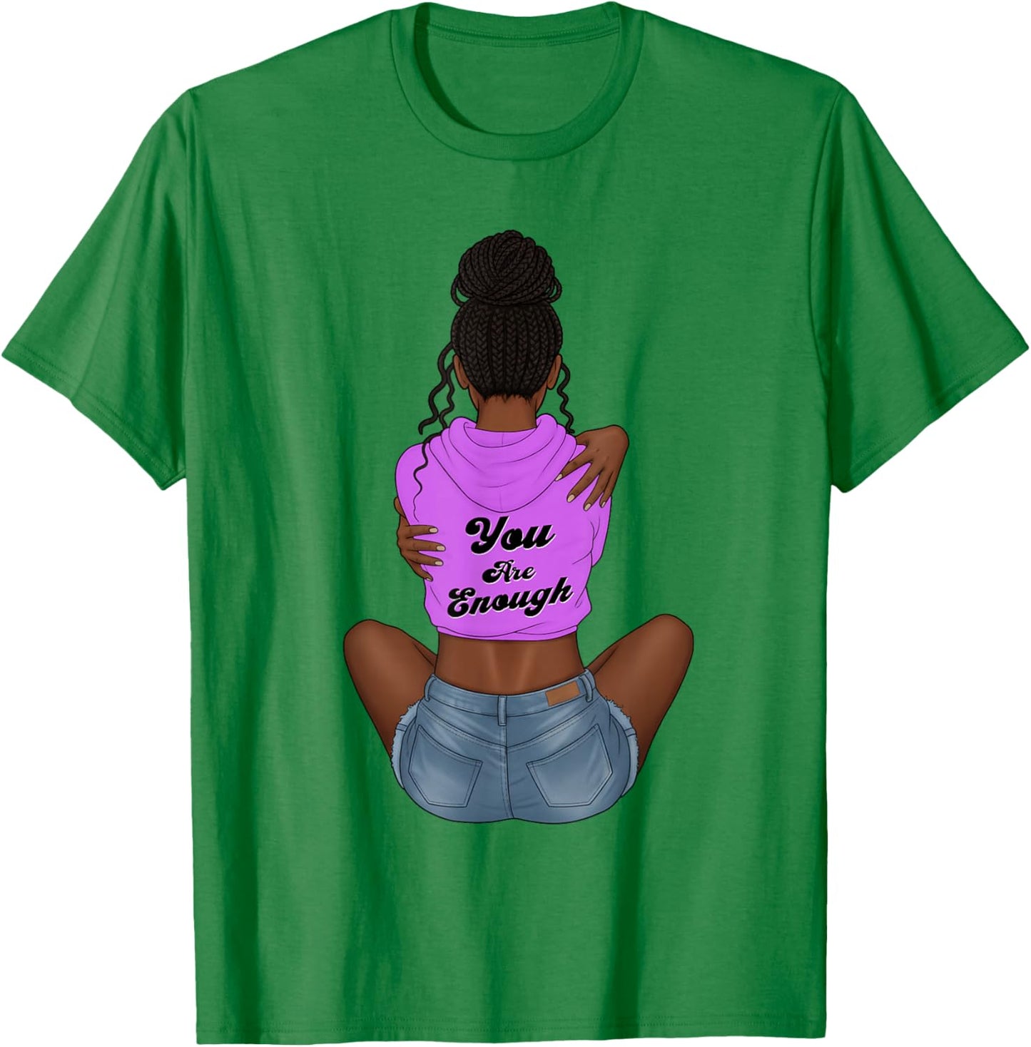 Enough Black History Month Juneteenth African American T-Shirt - T-Shirt | Irish Green
