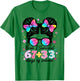 Bruh I Survived 67 33 Days of School 100 Days for Kids Girls T-Shirt - T-Shirt | Irish Green