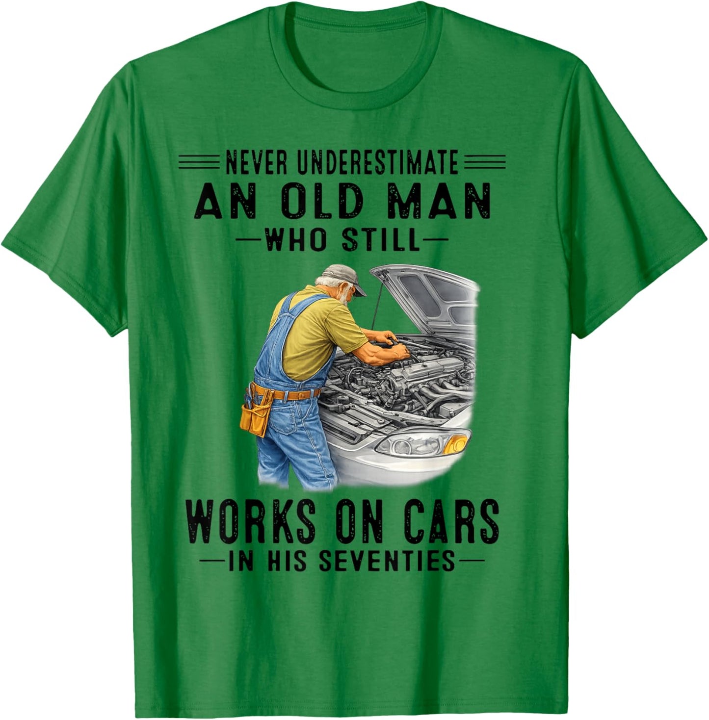 Cars in T-Shirt - T-Shirt | Irish Green