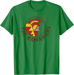 Honolulu Hawaiians Vintage Football Retro 70s Sports T-Shirt - T-Shirt | Irish Green