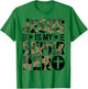 Camo Jesus is My Superhero Toddler Boys Camouflage Christian T-Shirt - T-Shirt | Irish Green