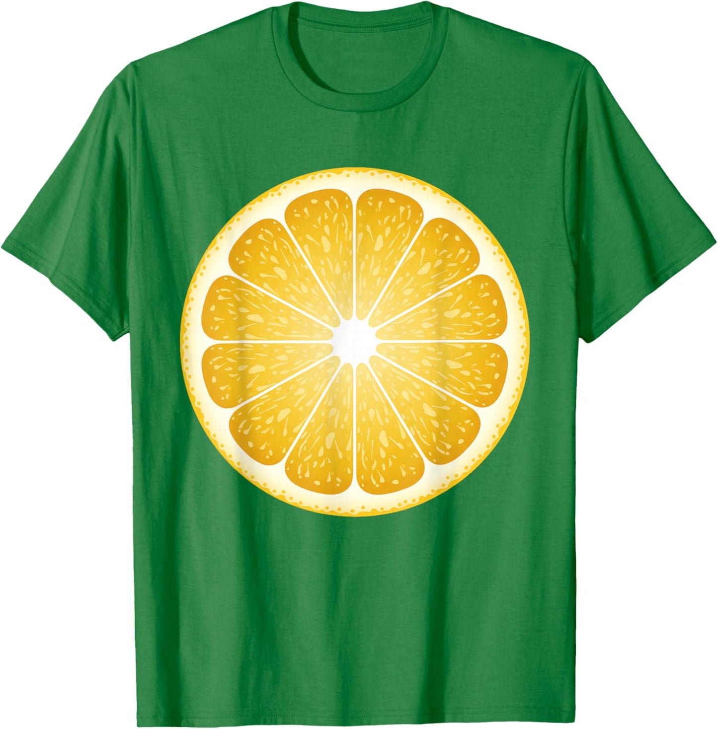 Lemon Slice Costume Halloween Fruit Salad Lover T-Shirt - T-Shirt | Irish Green