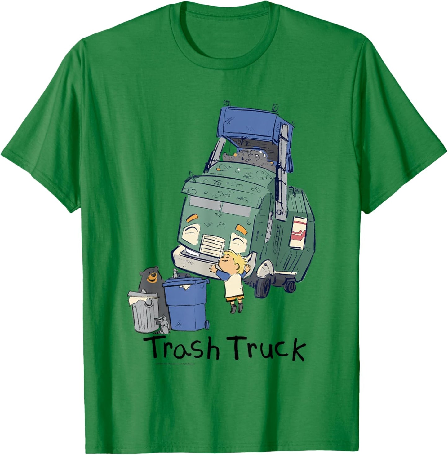 Hank Walter Donny and Ms. Mona Happy Hugging T-Shirt - T-Shirt | Irish Green