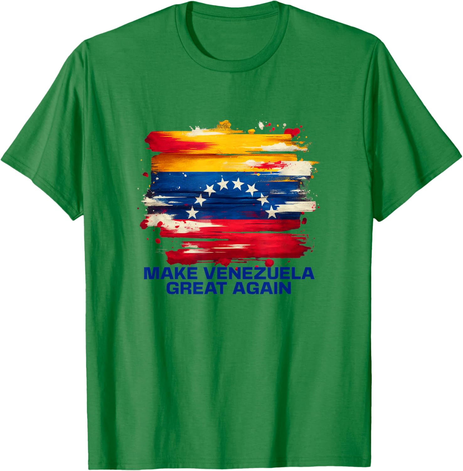 Make Venezuela Great Again Flag Design T-Shirt - T-Shirt | Irish Green