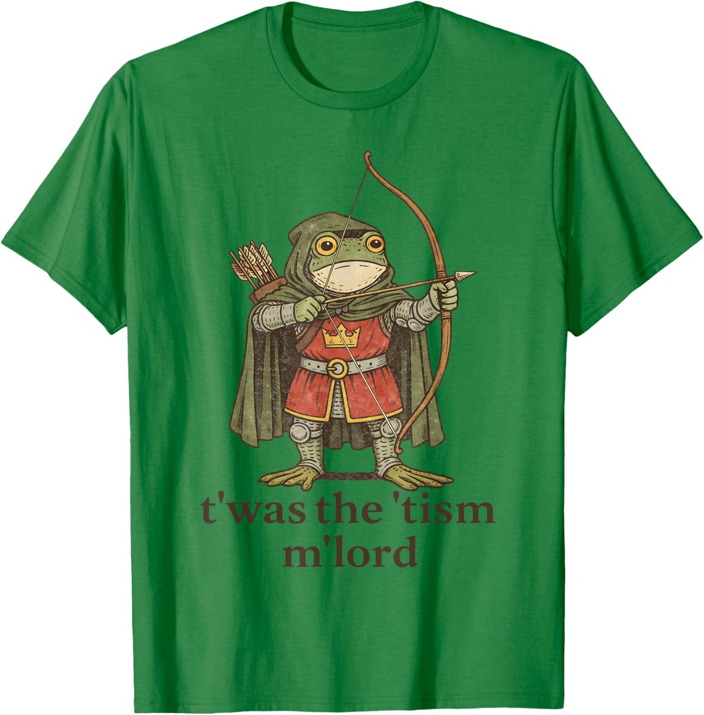 TWAS The Tism M Lord Frog Autism Awareness T-Shirt - T-Shirt | Irish Green