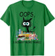 Cat Oops I Bought More Fabric Sewing and Quilting Lover T-Shirt - T-Shirt | Irish Green