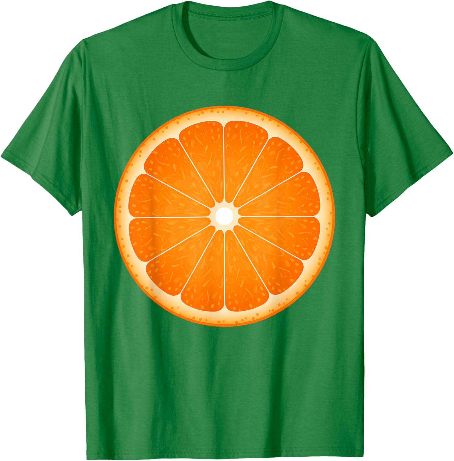 Orange Slice Costume Halloween Fruit Salad Lover T-Shirt - T-Shirt | Irish Green
