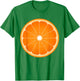 Orange Slice Costume Halloween Fruit Salad Lover T-Shirt - T-Shirt | Irish Green