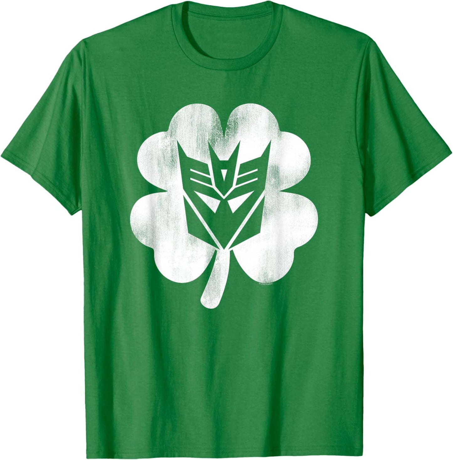 Transformers Decepticon Shamrock St. Patrick's Day T-Shirt - T-Shirt | Irish Green