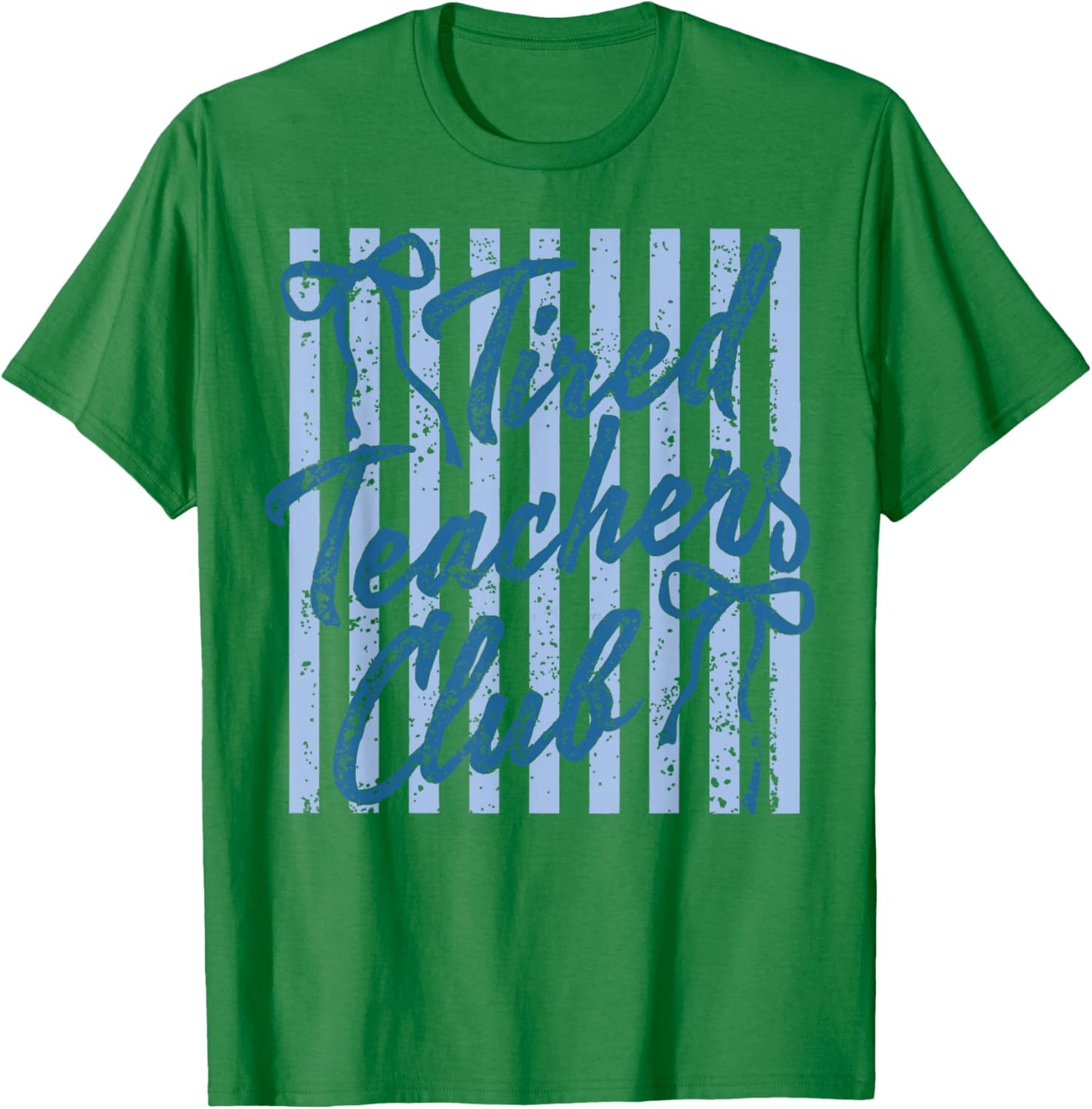 Tired Teachers Club Last Day of to School Teacher Life Kids T-Shirt - T-Shirt | Irish Green