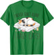 I Never Quilt Alone I Have Cats - Cat Quilts for Cat Lovers T-Shirt - T-Shirt | Irish Green