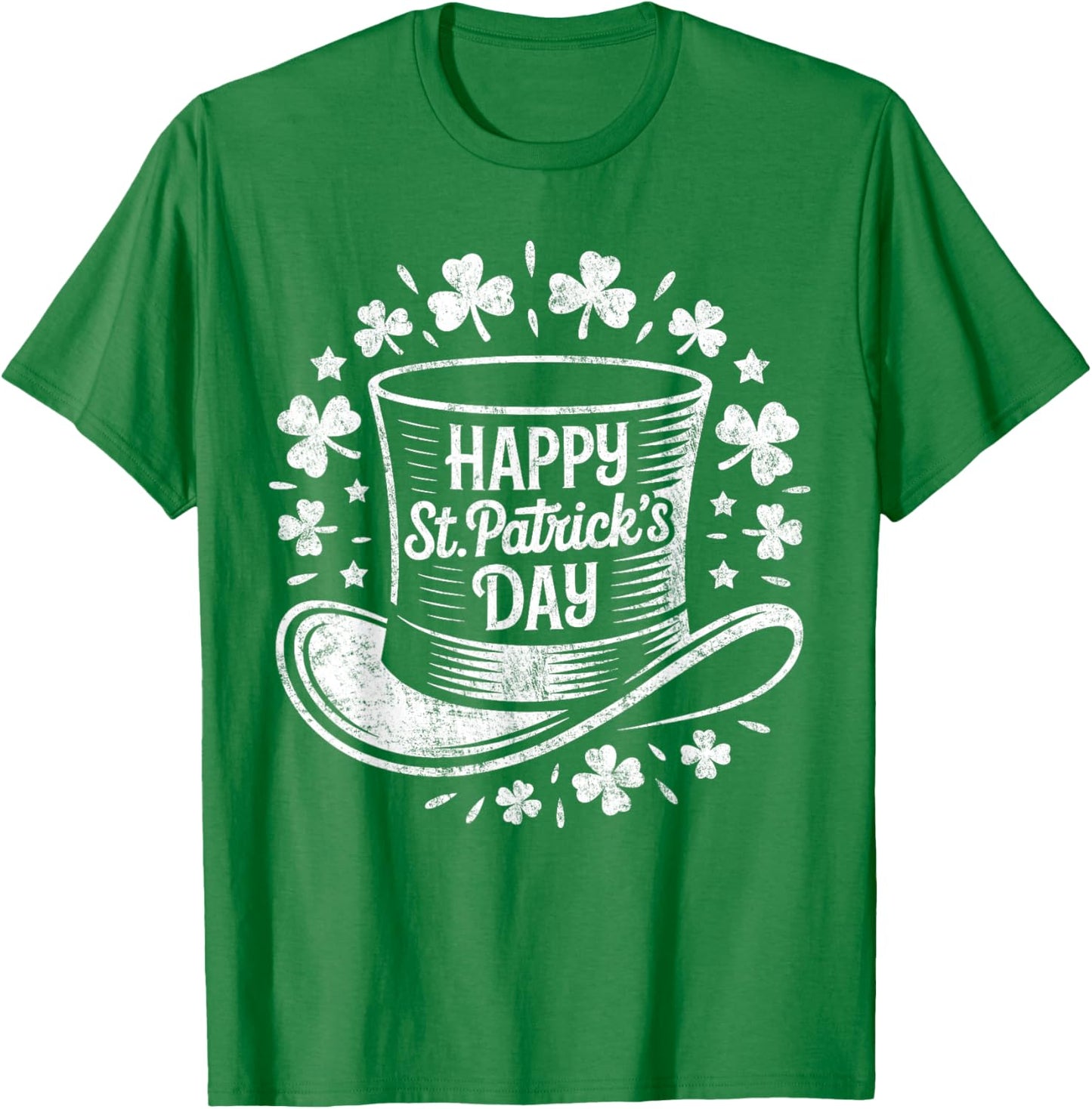 Happy St Patricks Day T-Shirt - T-Shirt | Irish Green