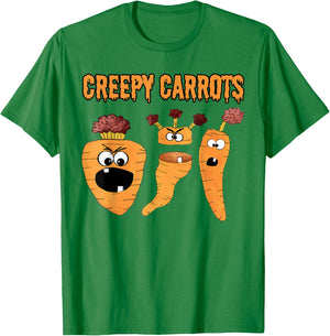 Creepy Carrots Face Halloween Costume Jasper Rabbit T-Shirt - T-Shirt | Irish Green