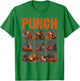 Punch Cute Monkey T-Shirt - T-Shirt | Irish Green