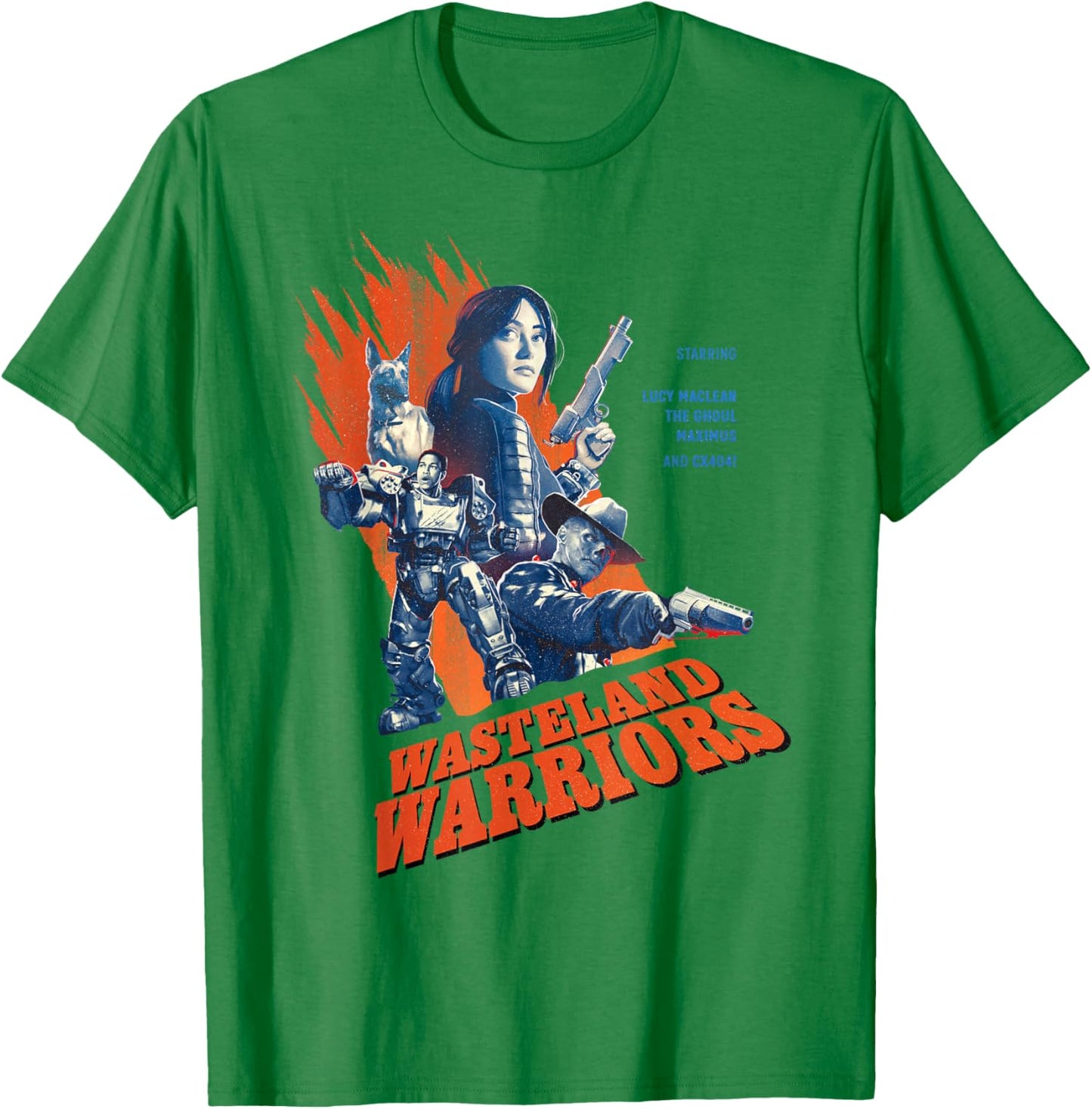 Fallout - Wasteland Warriors T-Shirt - T-Shirt | Irish Green