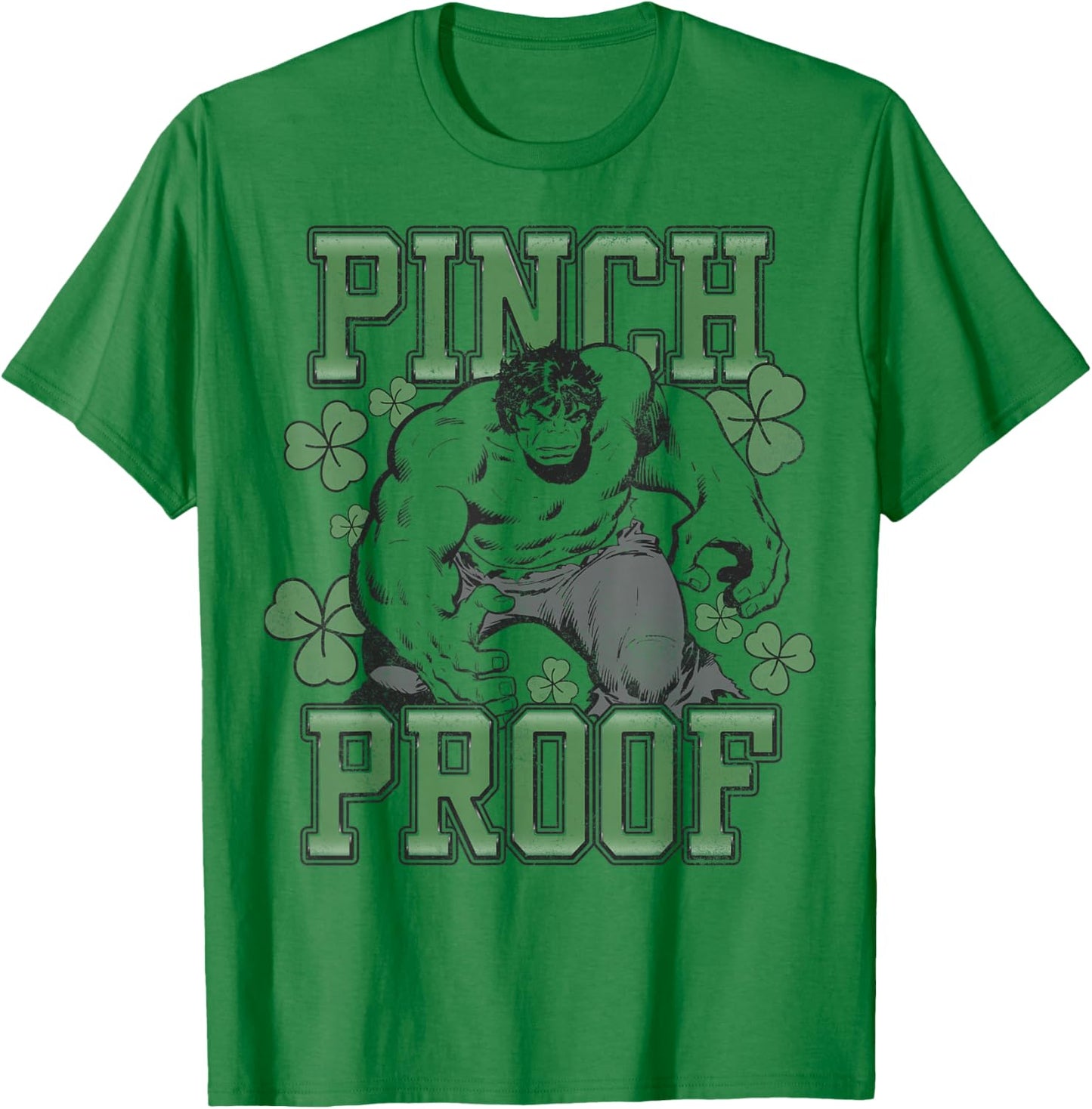 Marvel Comics Retro Classic St. Patrick's Day Pinch Proof T-Shirt - T-Shirt | Irish Green