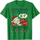 Funny 6-7 Meme I'm Dreaming of a 67 Christmas Brain Rot T-Shirt - T-Shirt | Irish Green