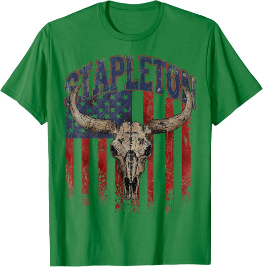 Vintage Stapleton Name Gift Women Kids T-Shirt - T-Shirt | Irish Green