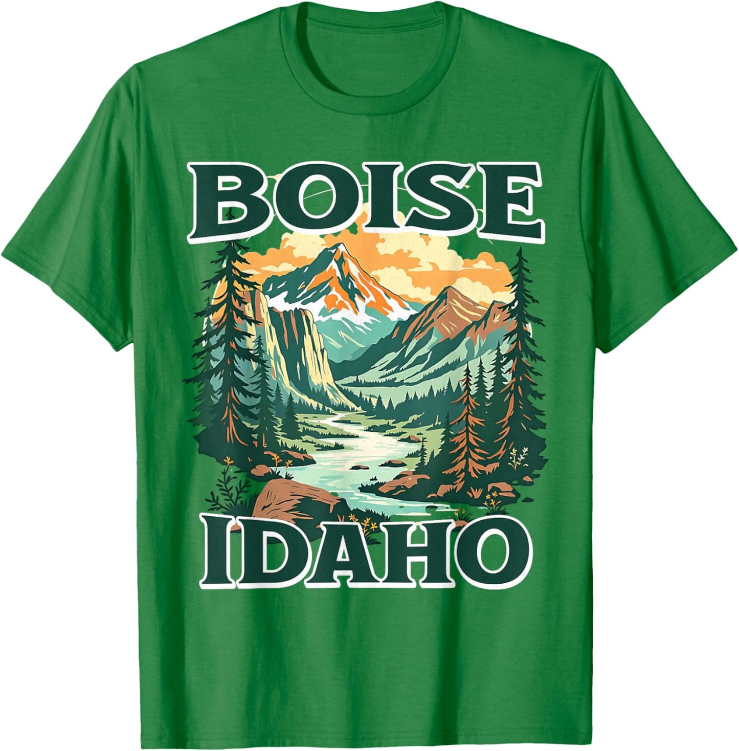 Boise T-Shirt - T-Shirt | Irish Green