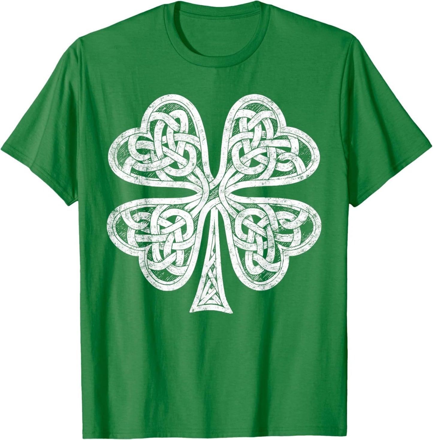 Vintage Irish Shamrock St Patricks Day T-Shirt - T-Shirt | Irish Green