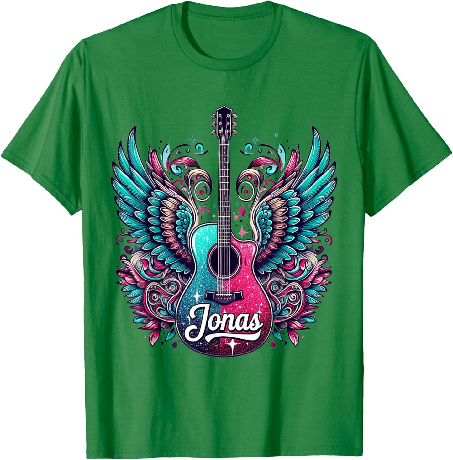 Retro Jonas Personalized First Name Jonas Groovy Men Women T-Shirt - T-Shirt | Irish Green