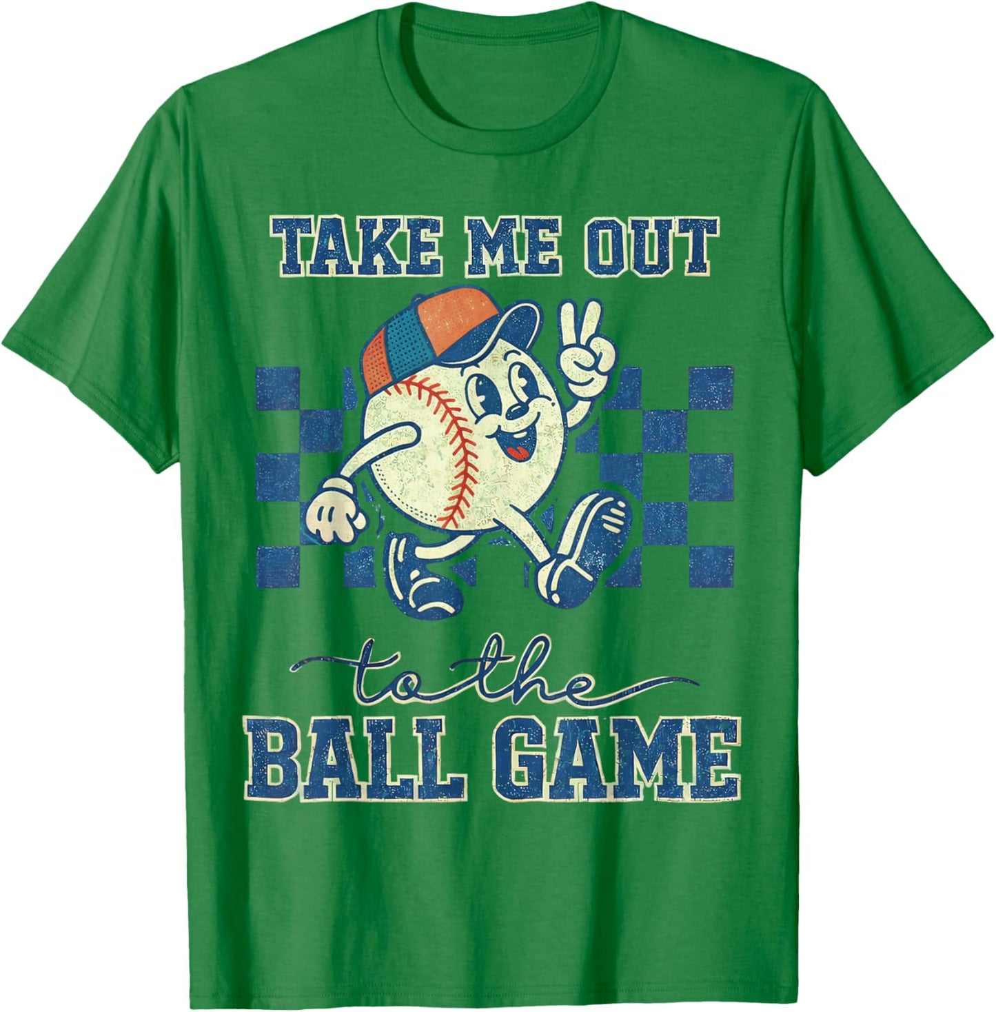 Take Me Out to The Ball Game T-Shirt - T-Shirt | Irish Green