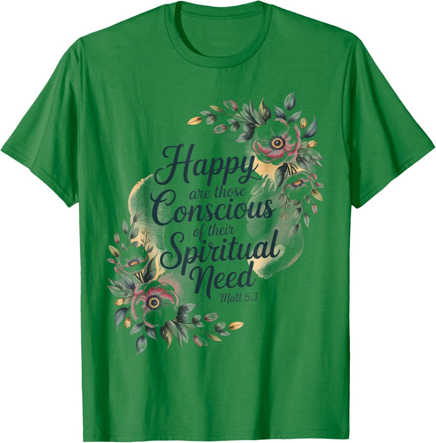 Jehovah's Witness 2026 Year Text Happy Spiritual JW ORG JW T-Shirt - T-Shirt | Irish Green