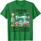 Funny Quilting Art Quilting Sewing Lover Quilter T-Shirt - T-Shirt | Irish Green