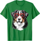 Bernese Mountain Cute Berner Dog Lover Valentine Day T-Shirt - T-Shirt | Irish Green