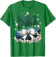 Denim and Pearls Girl Fashionable Coquette Trendy Jeans T-Shirt - T-Shirt | Irish Green