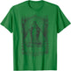 Miraculous Medal Our Lady Mary Marian Vintage Catholic Art T-Shirt - T-Shirt | Irish Green
