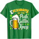 Everybody in The Pub Gettin Tipsy Drink St Patricks Men T-Shirt - T-Shirt | Irish Green