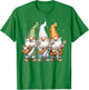 Ukulele Gnome Shamrock St. Patricks Day Pattys Day Ireland T-Shirt - T-Shirt | Irish Green