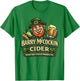Funny Irish Cider Adult Humor St Patricks Day T-Shirt - T-Shirt | Irish Green