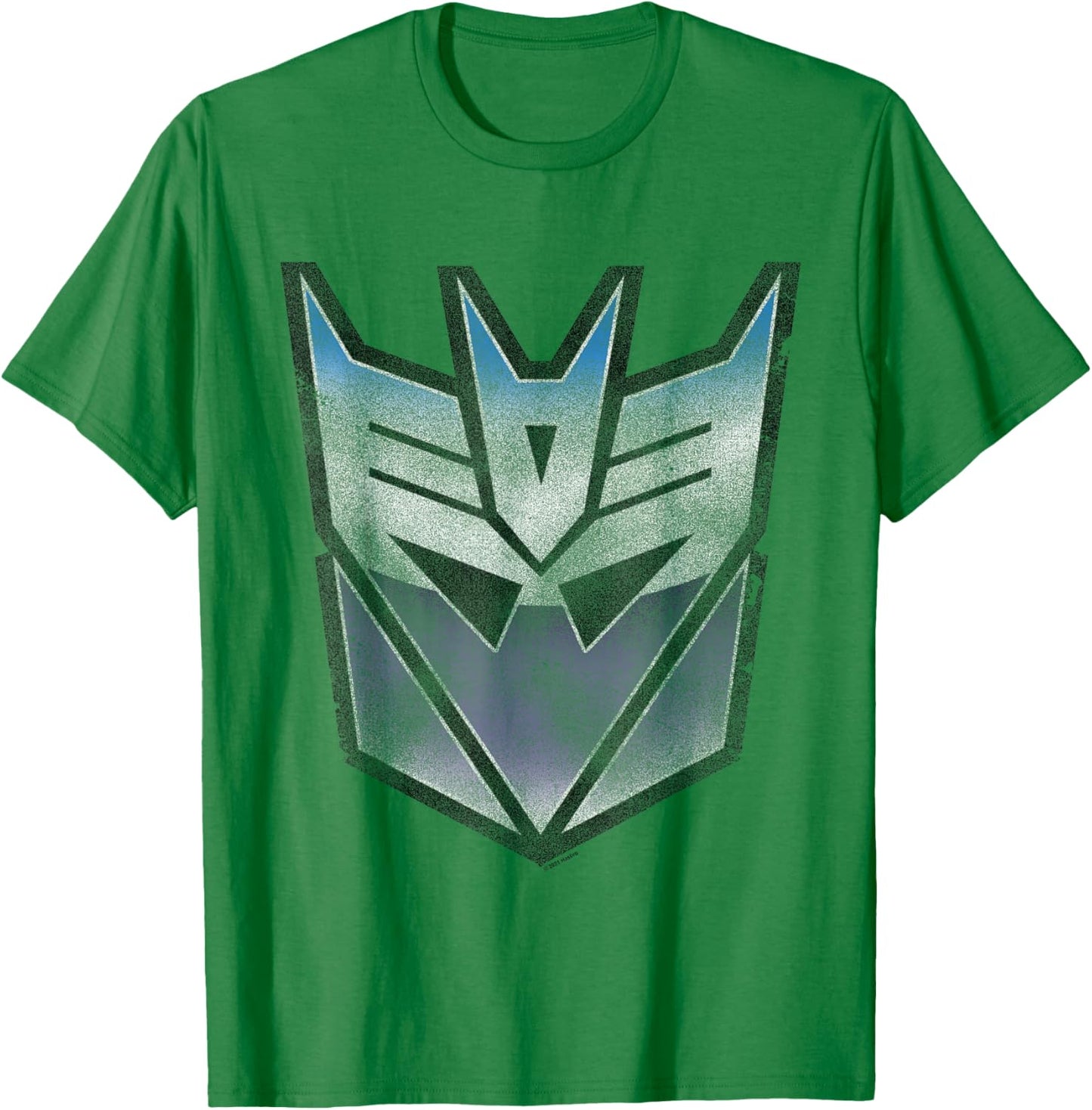 Transformers Distressed Decepticon Sigil T-Shirt - T-Shirt | Irish Green