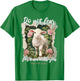 Do not Fear for i am with You Christian Quote Cute Lamb T-Shirt - T-Shirt | Irish Green