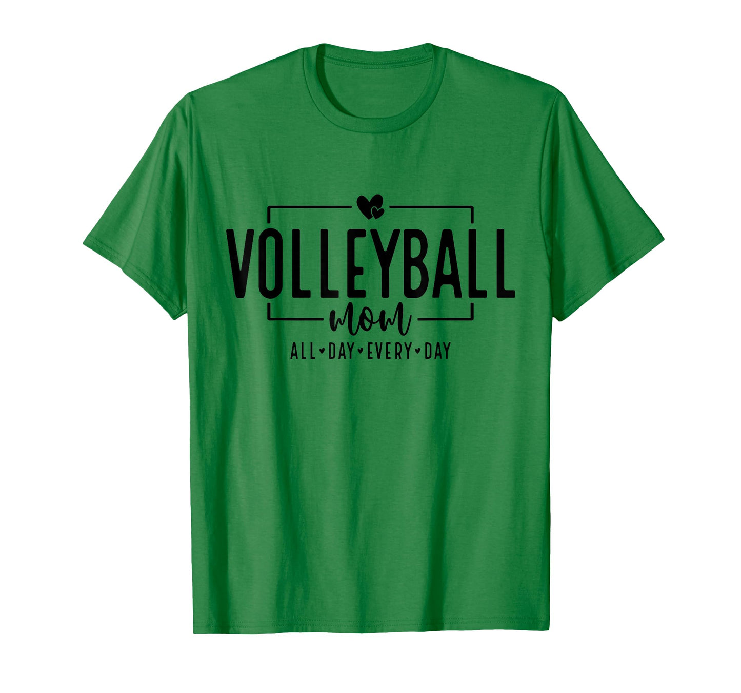 Volleyball Mom Cute Elegant Sports Graphic Mother Volleyball T-Shirt