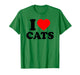 I Love Cats, I Heart Cats T-Shirt