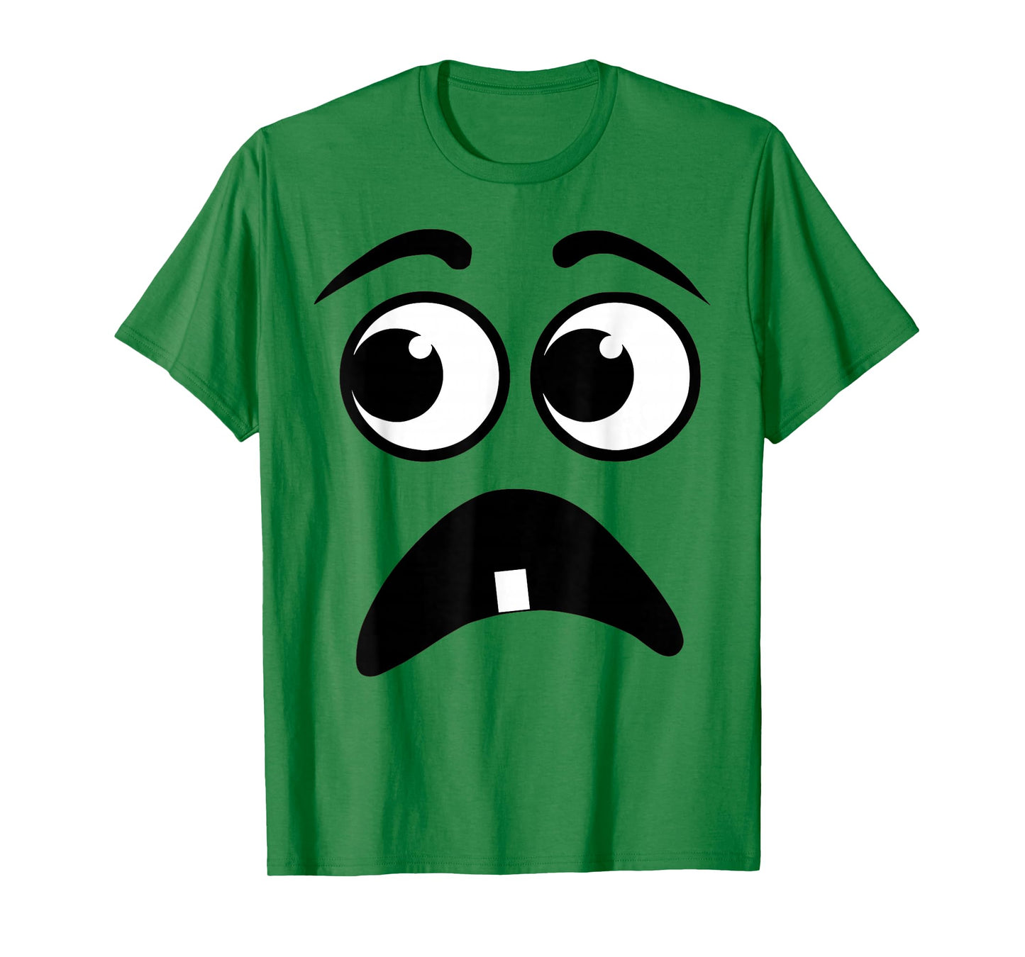 Creepy Face Carrot Halloween Book Character Costume T-Shirt